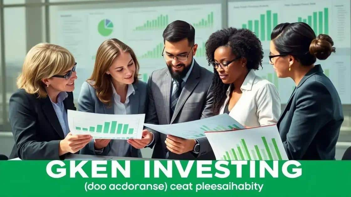 Key trends in green investing