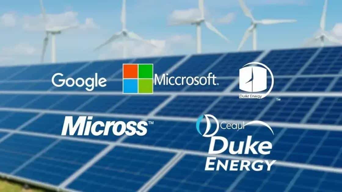 Major players in clean energy in the USA
