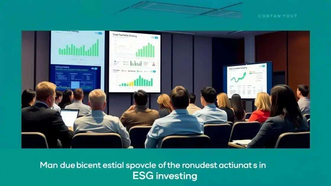 Challenges and considerations in ESG investing