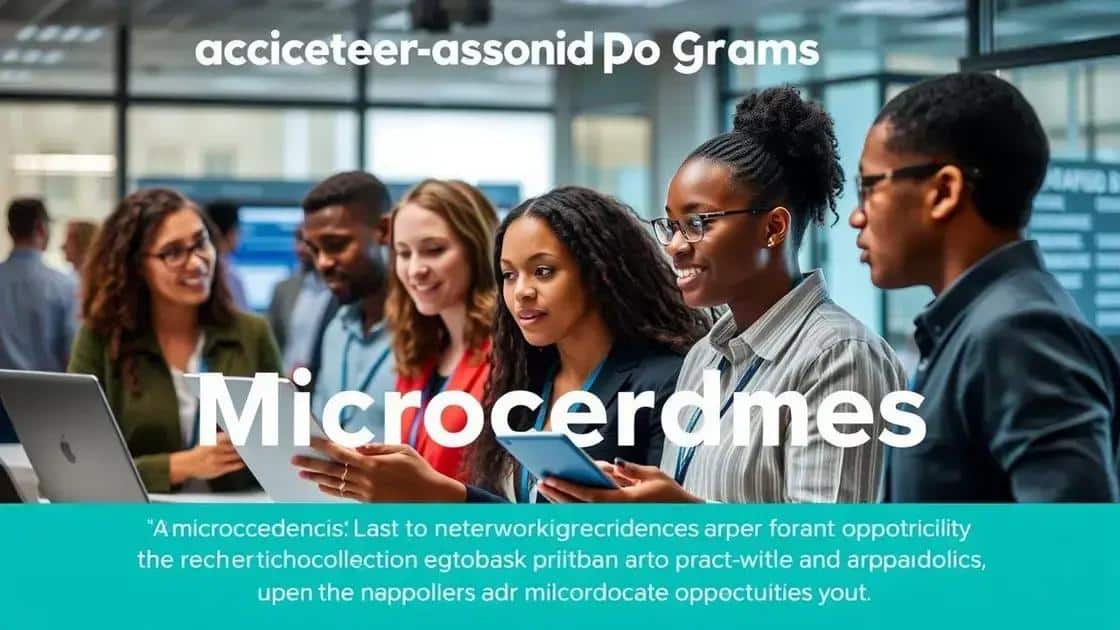 Benefits of pursuing microcredentials