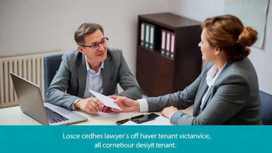 Benefits of legal consultation for tenants