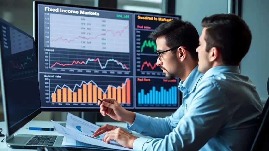 Current trends in fixed-income markets