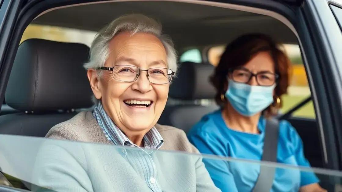 Benefits of transportation assistance for elderly patients