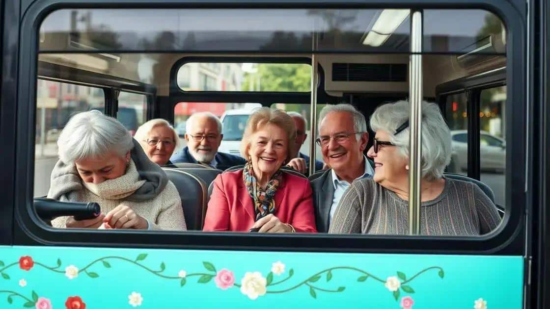 Benefits of accessing public transit for seniors
