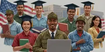 Veterans engaging in educational and employment programs in 2025