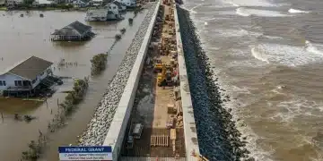 Coastal community preparing for climate change with new infrastructure
