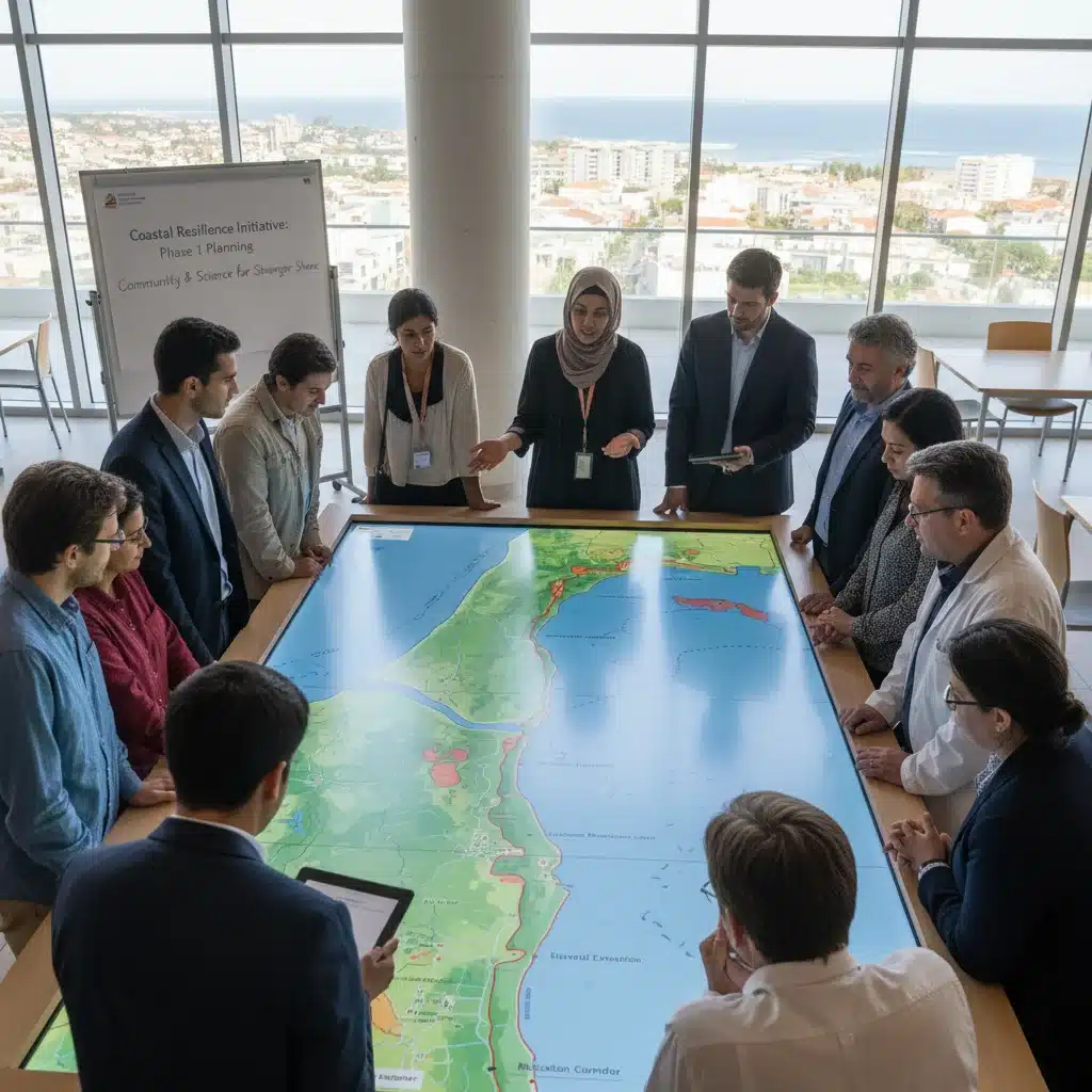 Community planning for coastal resilience projects
