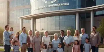 Diverse group smiling, representing expanded Medicaid healthcare access