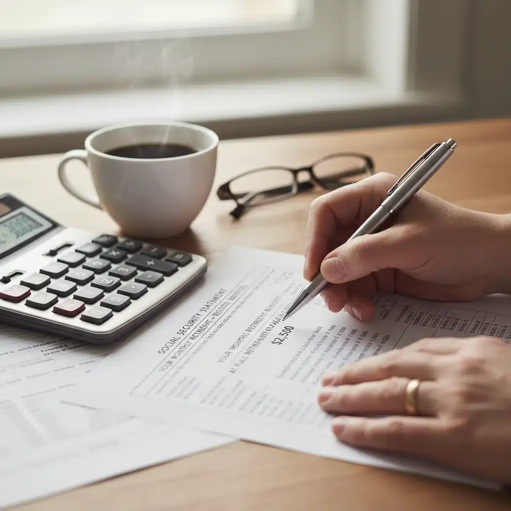 Reviewing social security statement and financial projections for 2026 changes
