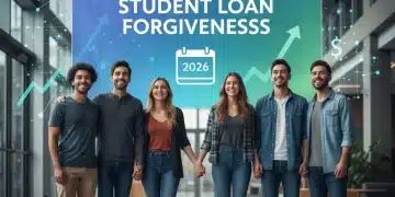 Hopeful students celebrating student loan forgiveness in 2026